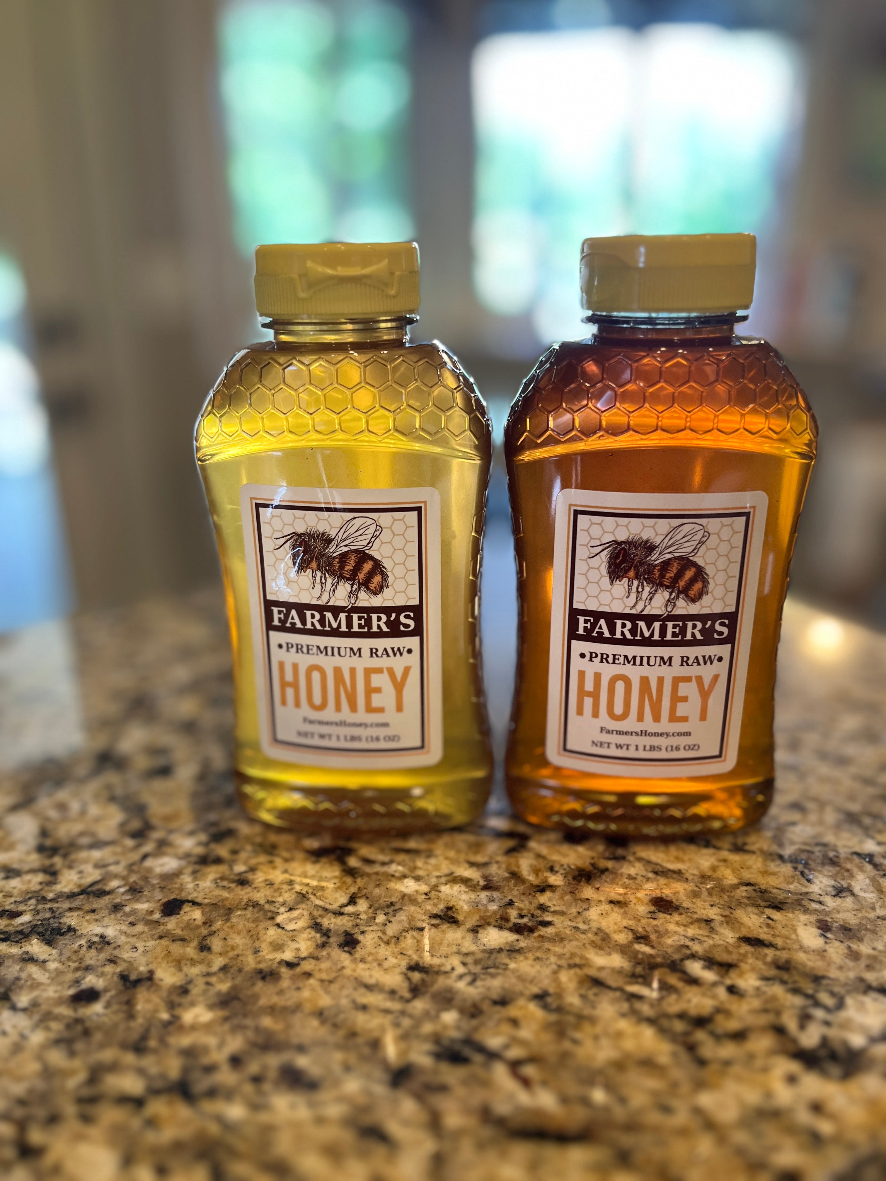 Clover vs Wildflower Raw Honey