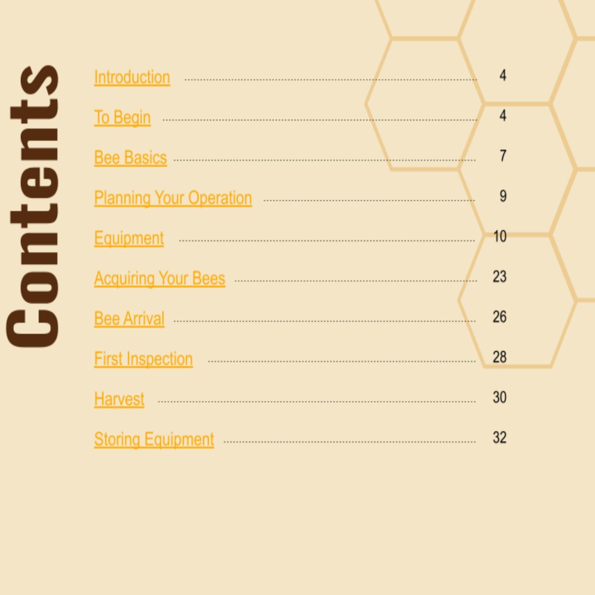 Beginning Beekeeping eBook - Bowtied Farmer