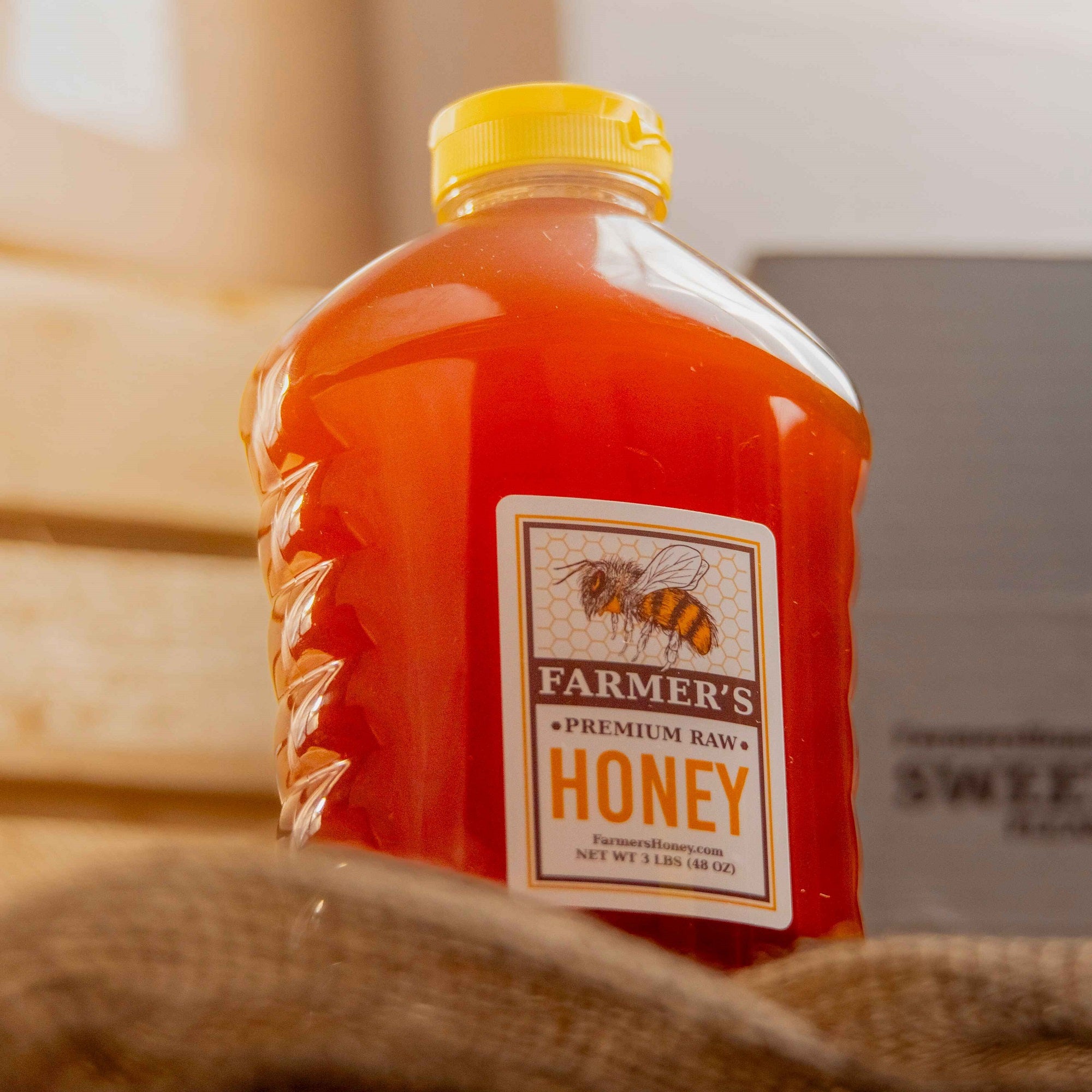Raw Honey – Glass or Squeeze Bottle
